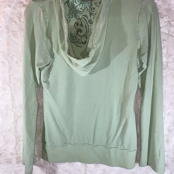 The Balance Collection green hoodie with pockets S - Picture 3 of 5